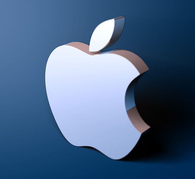 Pixelation on Apple logo