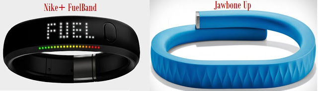 Nike Fuelband and Up