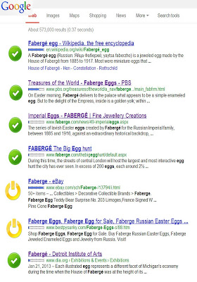 Google search for faberge egg