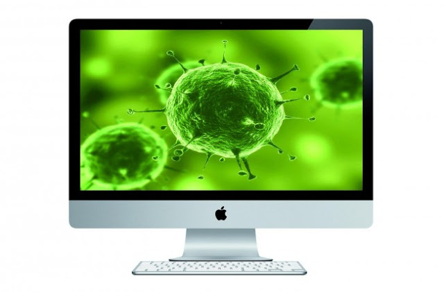 Mac affected by virus